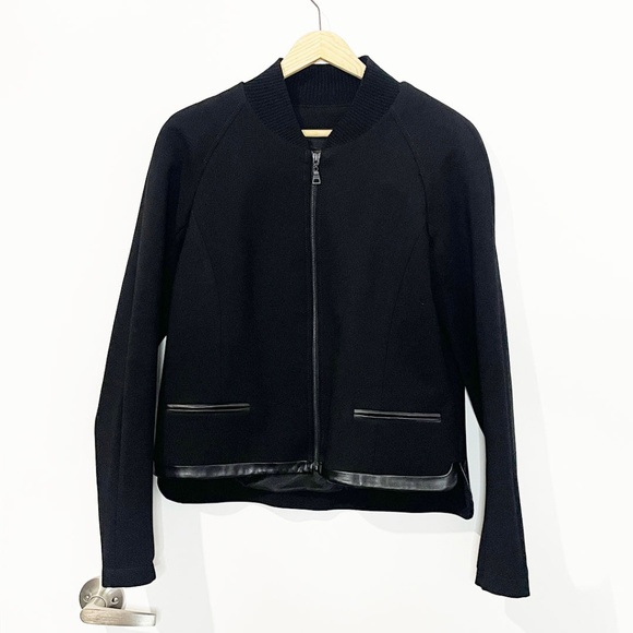 Danier Black Jersey Knit Blazer Sz S - Picture 1 of 15